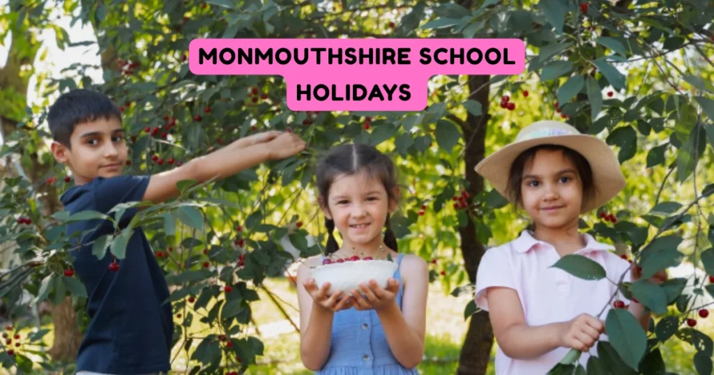 Monmouthshire School Holidays and Term Dates